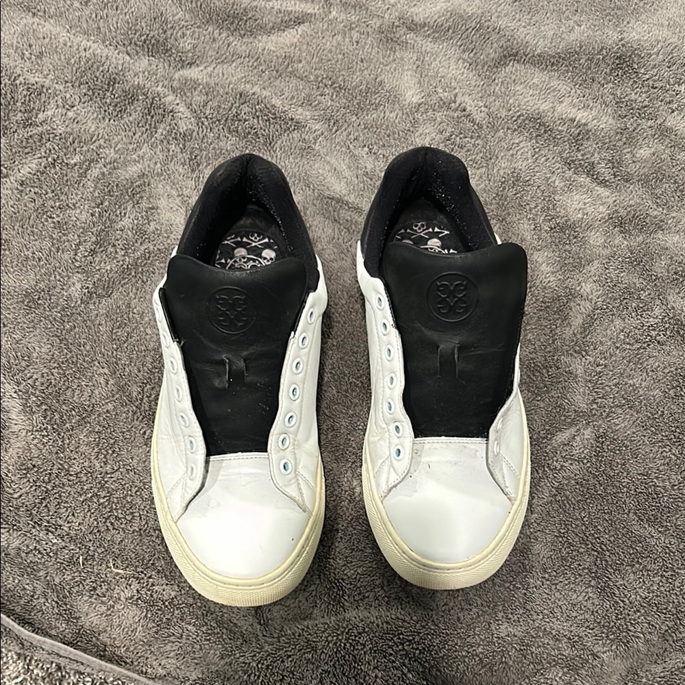 G/FORE Black and White Athletic Shoes
